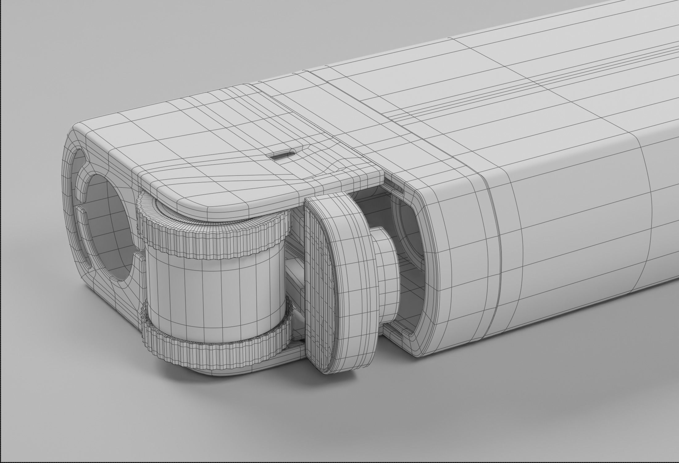 Disposable Lighter 3D model_18