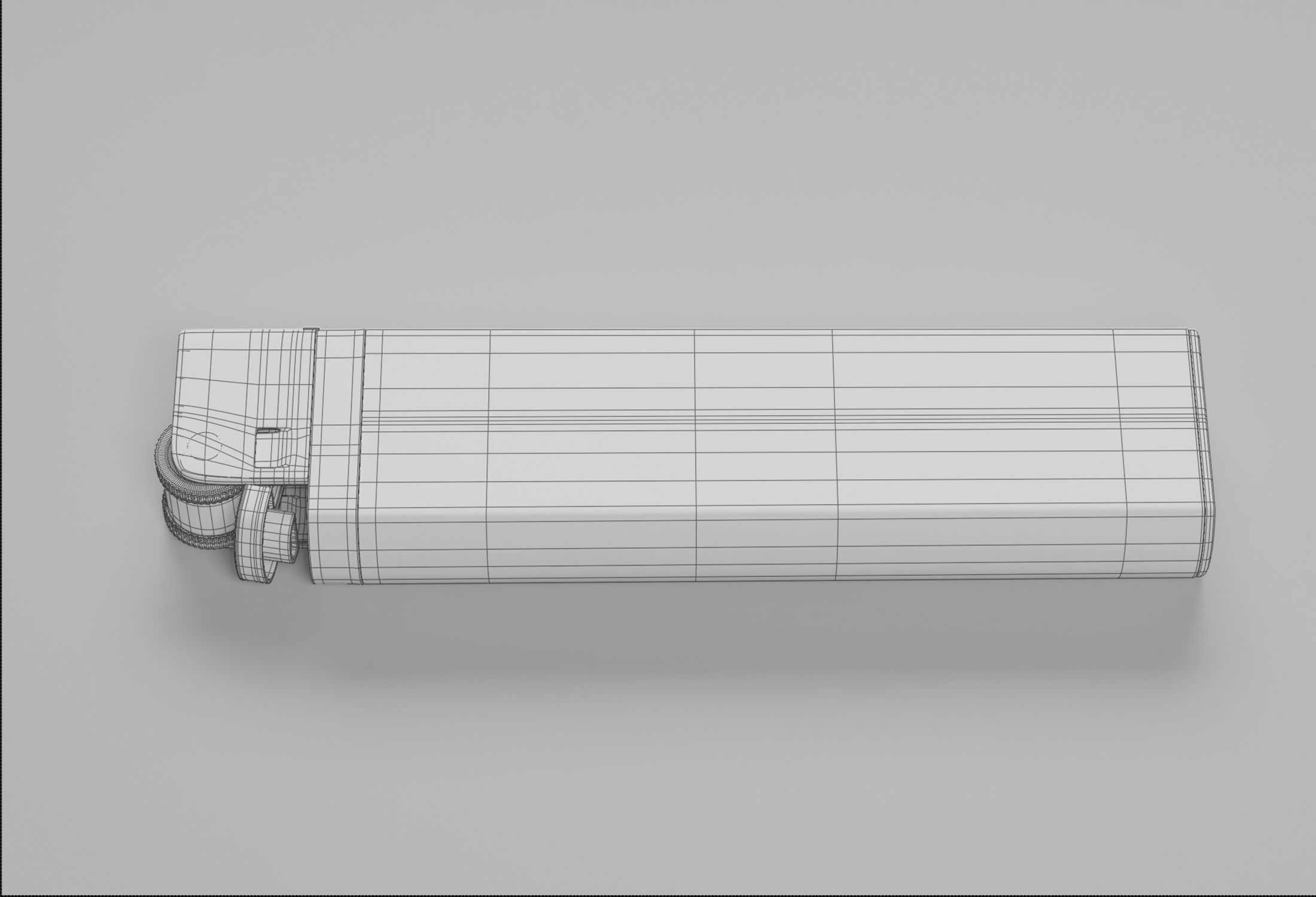 Disposable Lighter 3D model_15