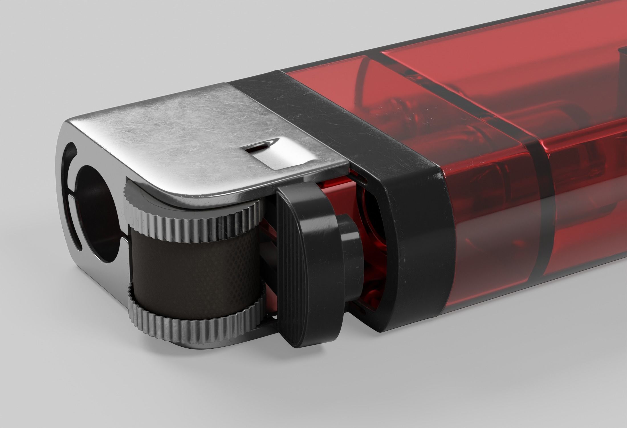 Disposable Lighter 3D model_2