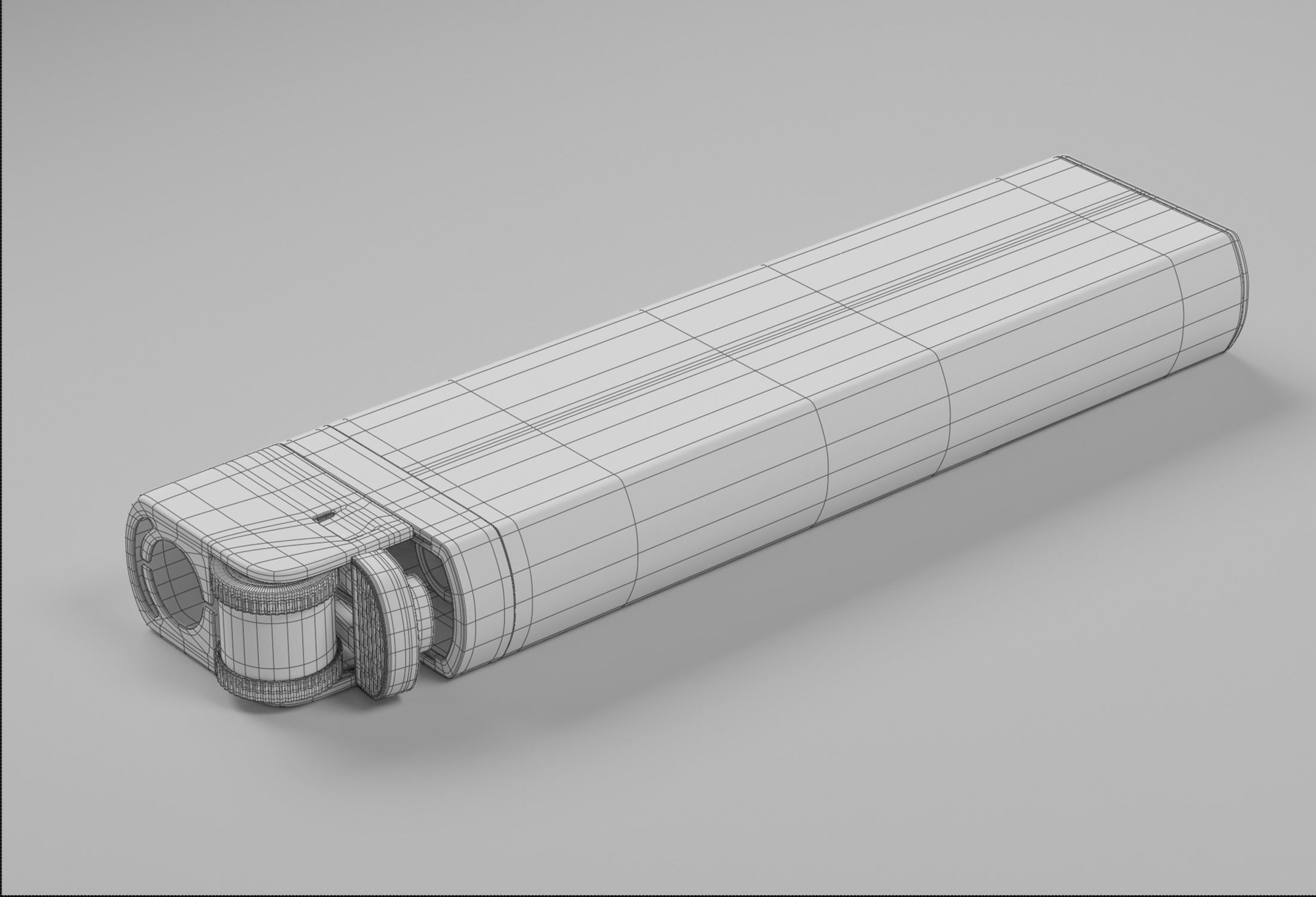Disposable Lighter 3D model_12