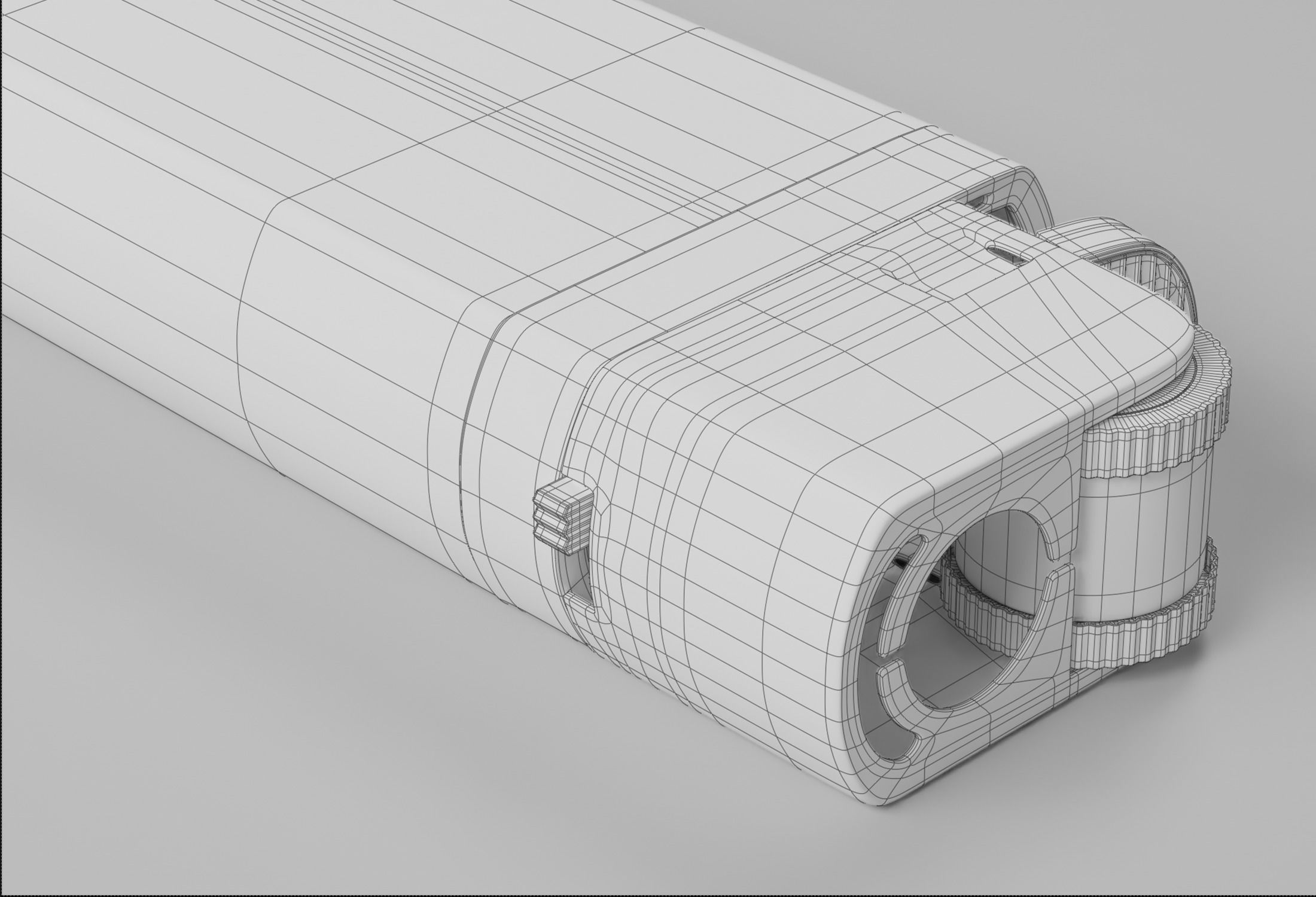 Disposable Lighter 3D model_17