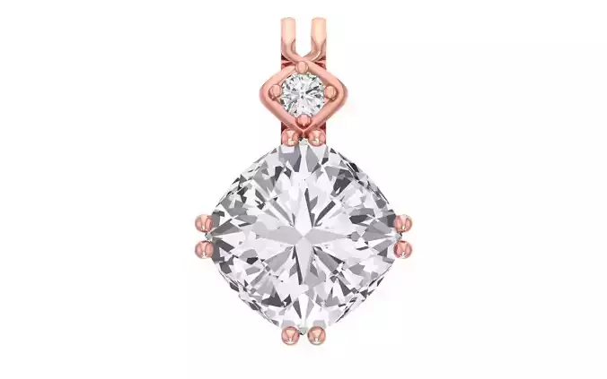 Women Pendant 3dm STL OBJ FBX Renders Details