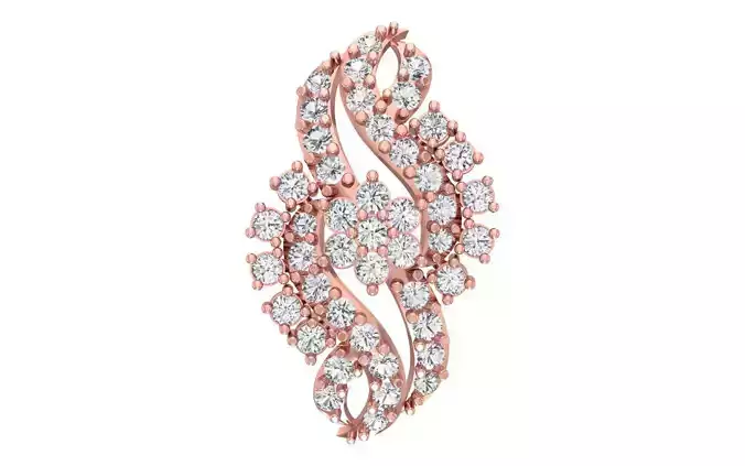 Women Pendant 3dm STL OBJ FBX Renders Details