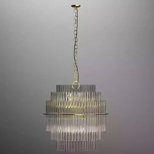 GAETANO SCIOLARI LIGHTOLIER CHANDELIER