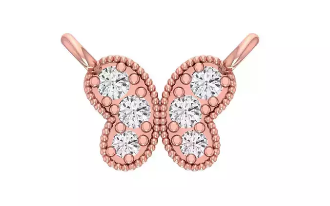 Women Pendant 3dm STL OBJ FBX Renders Details