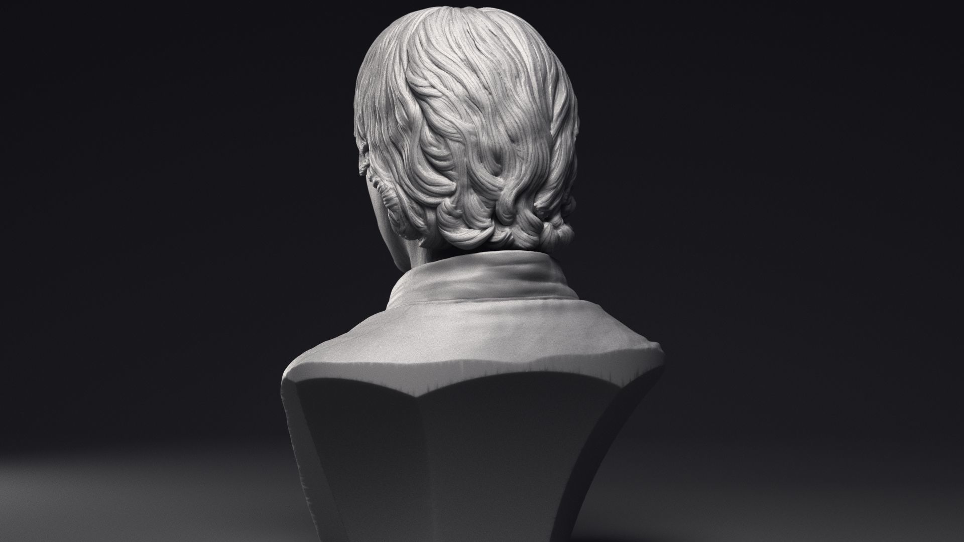 Mark Hamill as Luke Skywalker Bust Printable 3D Model 3D print model_21