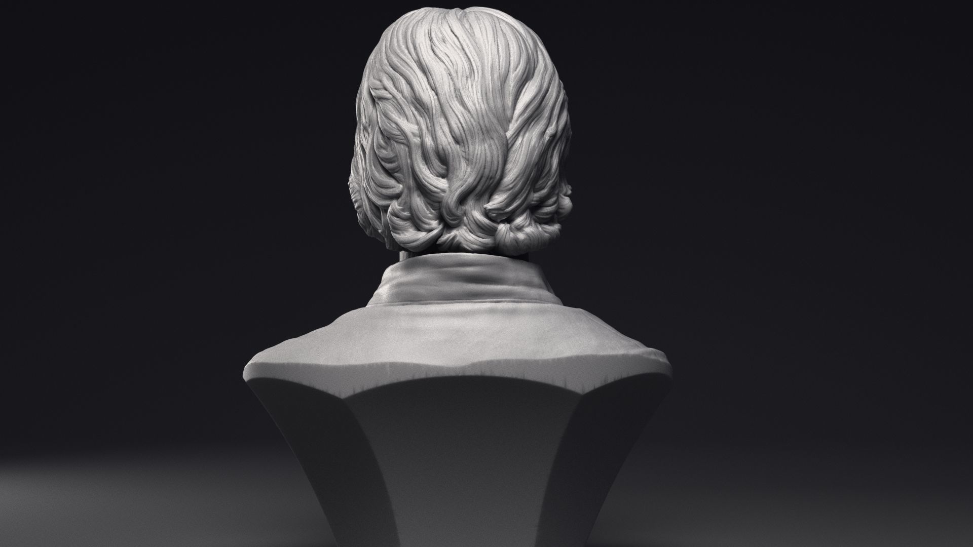 Mark Hamill as Luke Skywalker Bust Printable 3D Model 3D print model_22