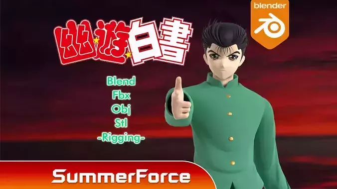 Yusuke Urameshi - YuYu Hakusho