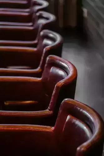 Leather Club Chair