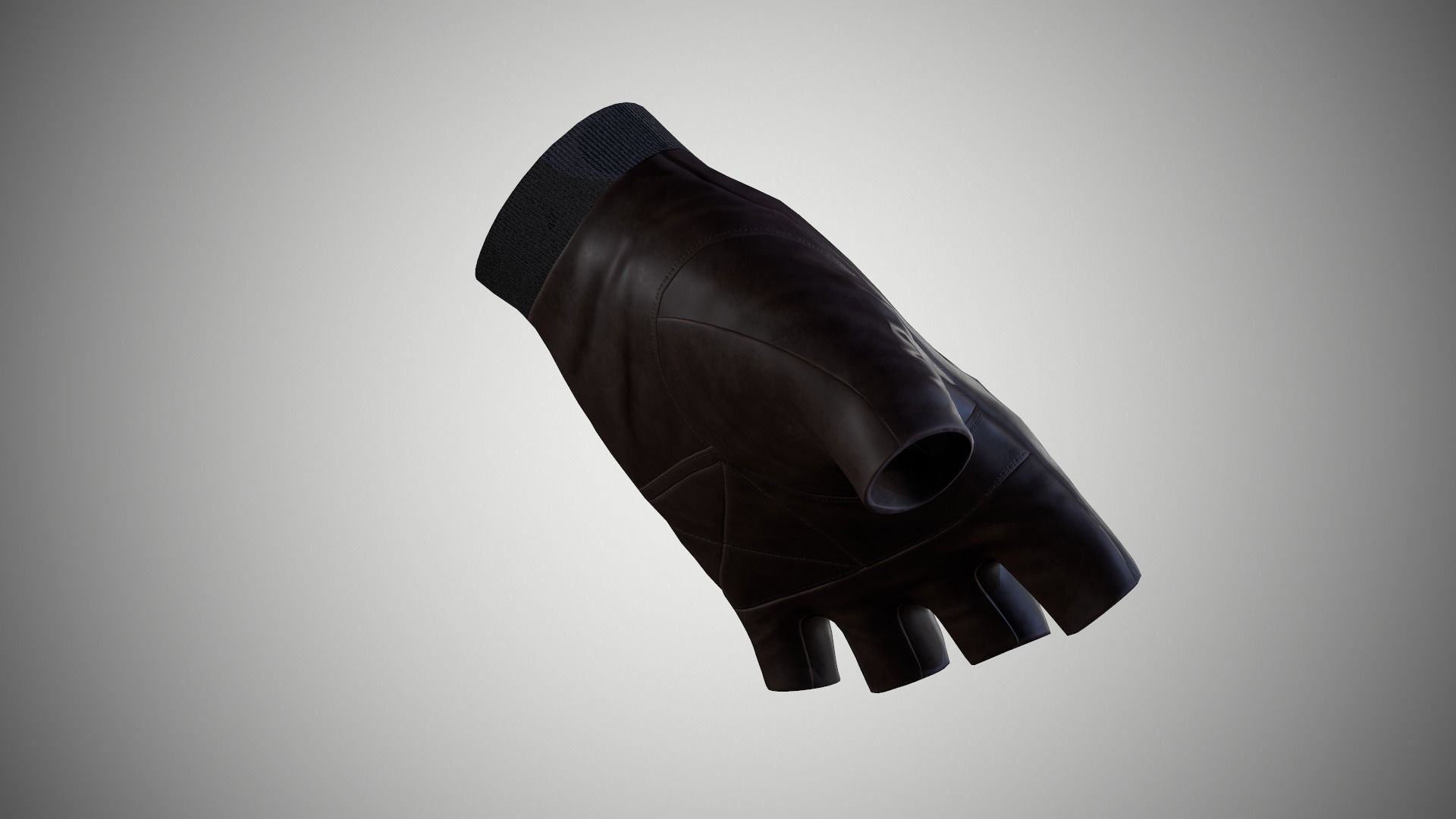 Gloves 03 Low-poly 3D model_5