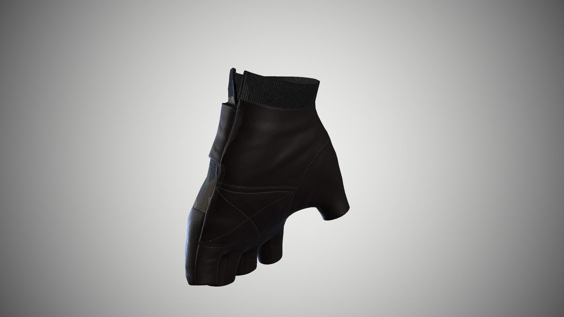 Gloves 03 Low-poly 3D model_6