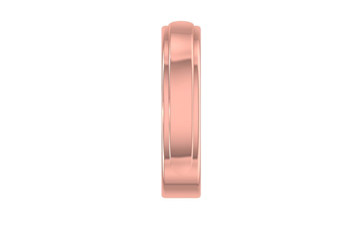 Solitaire Band Rings 3dm STL OBJ FBX Renders Details 3D print model_1