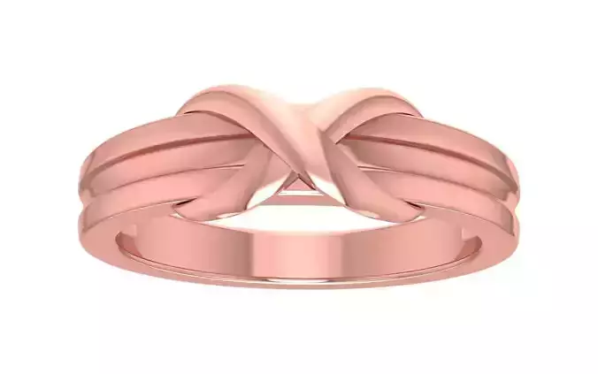 Solitaire Band Ring 3dm STL OBJ FBX Renders Details 3D print model