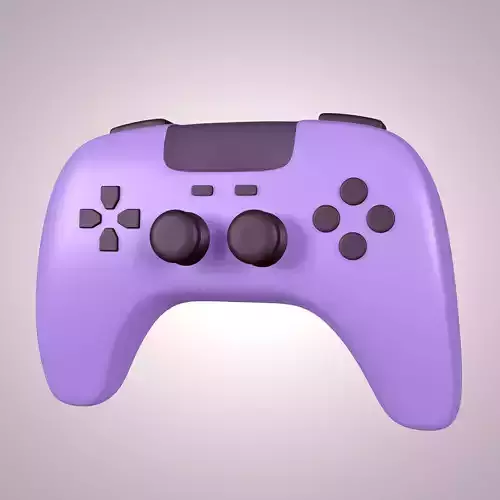 Game Controller Low-poly 3D model Game Controller Low-poly 3D model