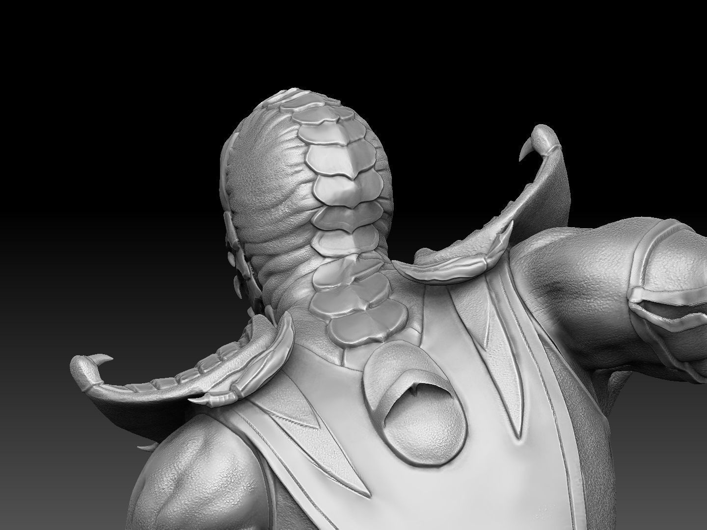 SCORPION VS SUB-ZERO for 3D PRINT STL  3D print model_61