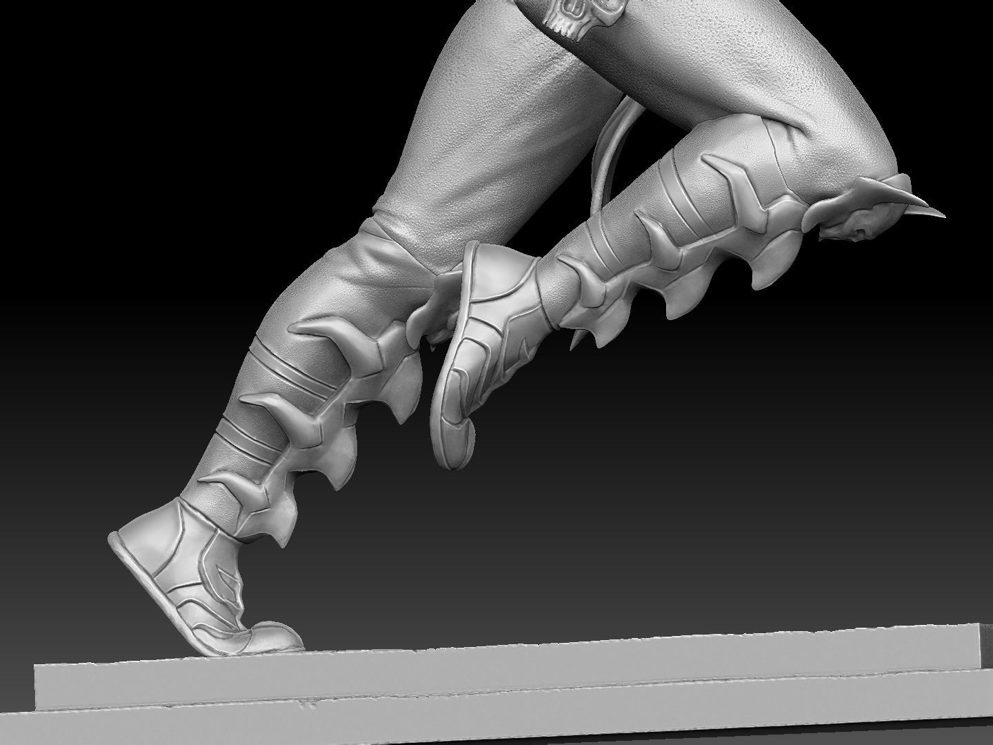 SCORPION VS SUB-ZERO for 3D PRINT STL  3D print model_43