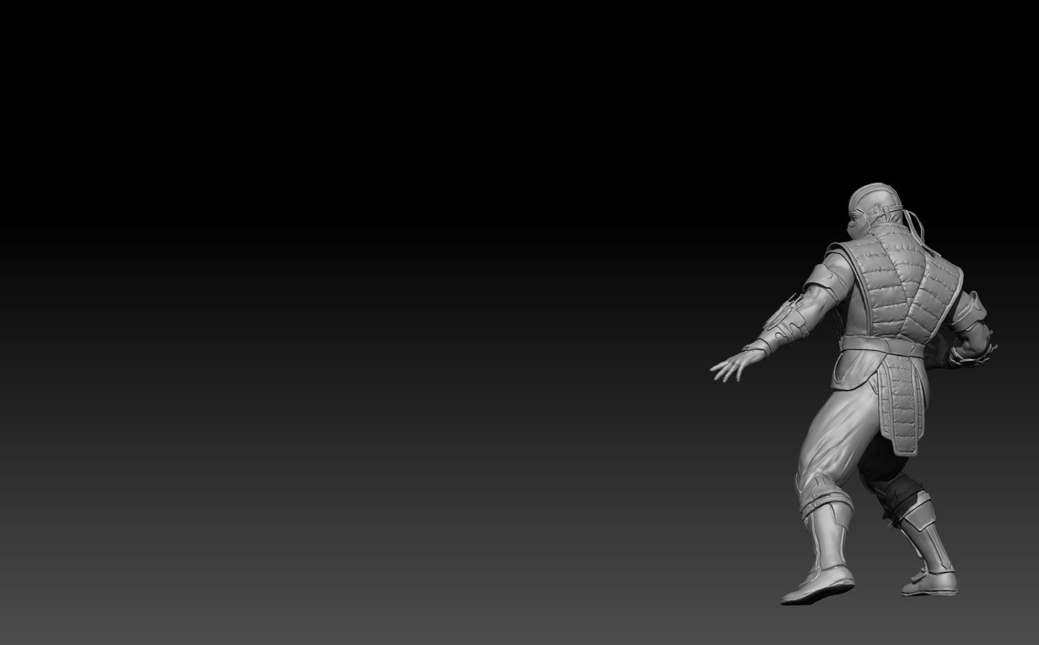 SCORPION VS SUB-ZERO for 3D PRINT STL  3D print model_4