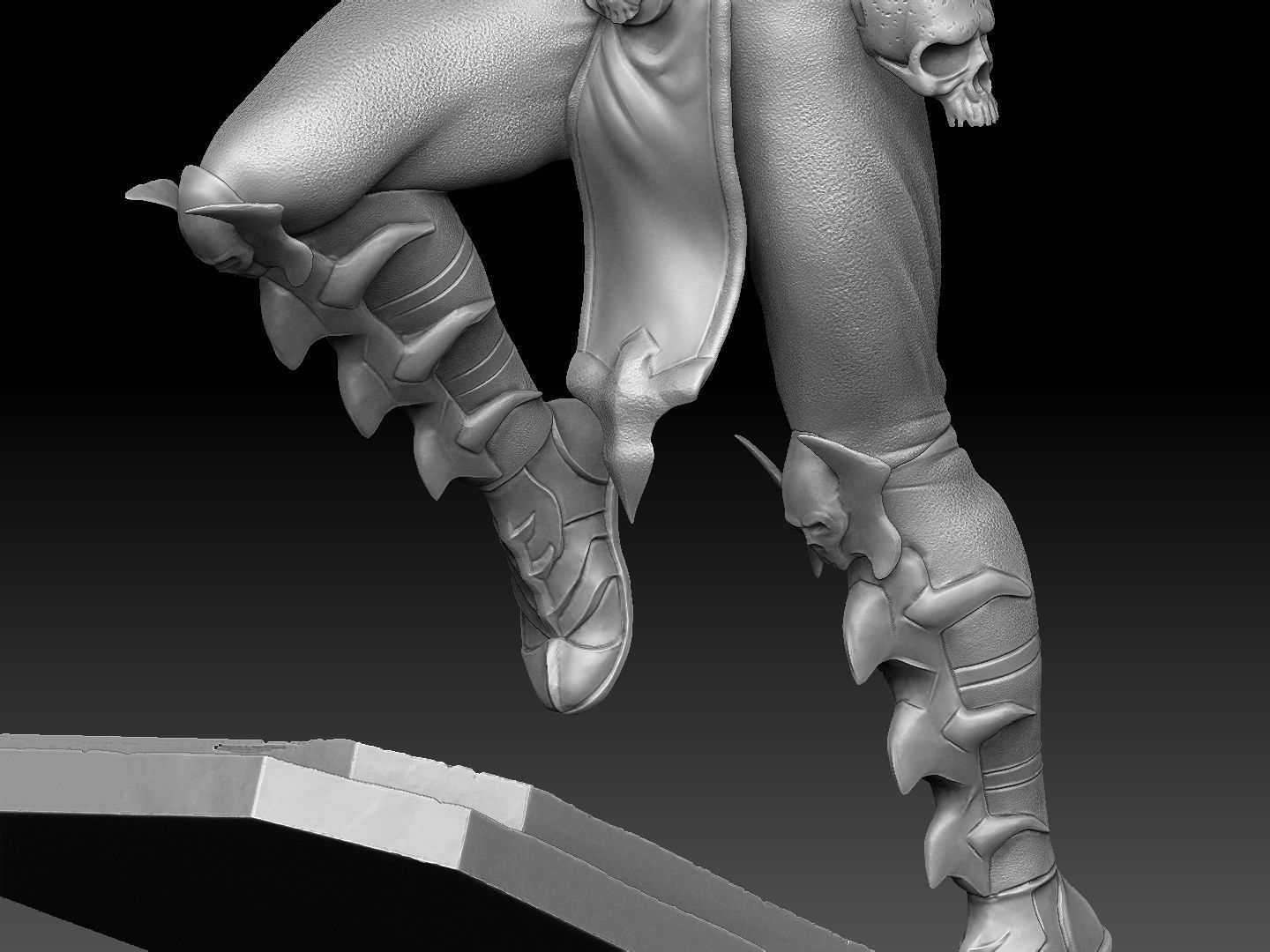 SCORPION VS SUB-ZERO for 3D PRINT STL  3D print model_53