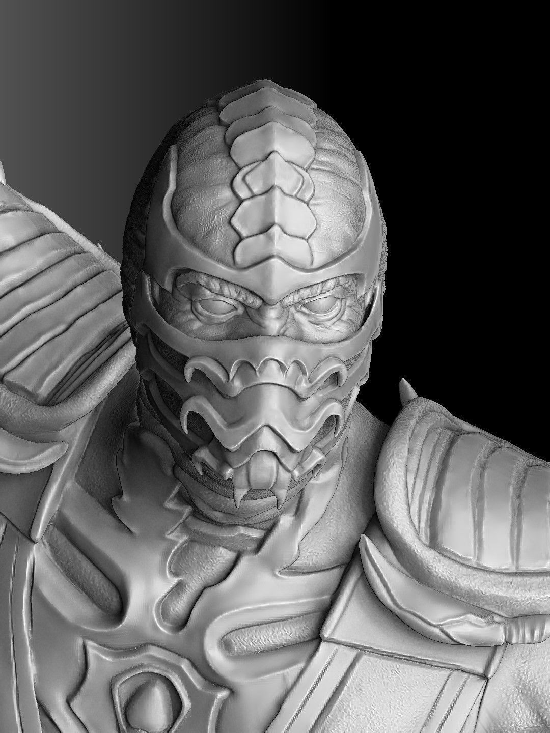 SCORPION VS SUB-ZERO for 3D PRINT STL  3D print model_47