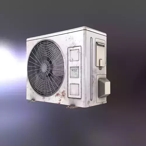 AC Outdoor Unit 01 Low-poly 3D model