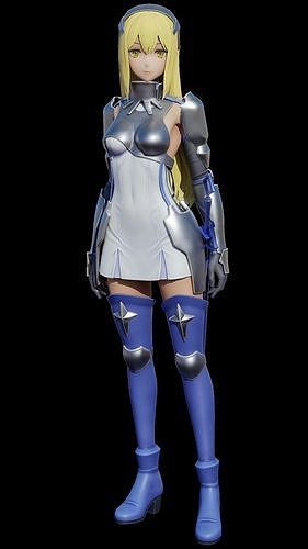 Dungeon Aiz Low-poly 3D model