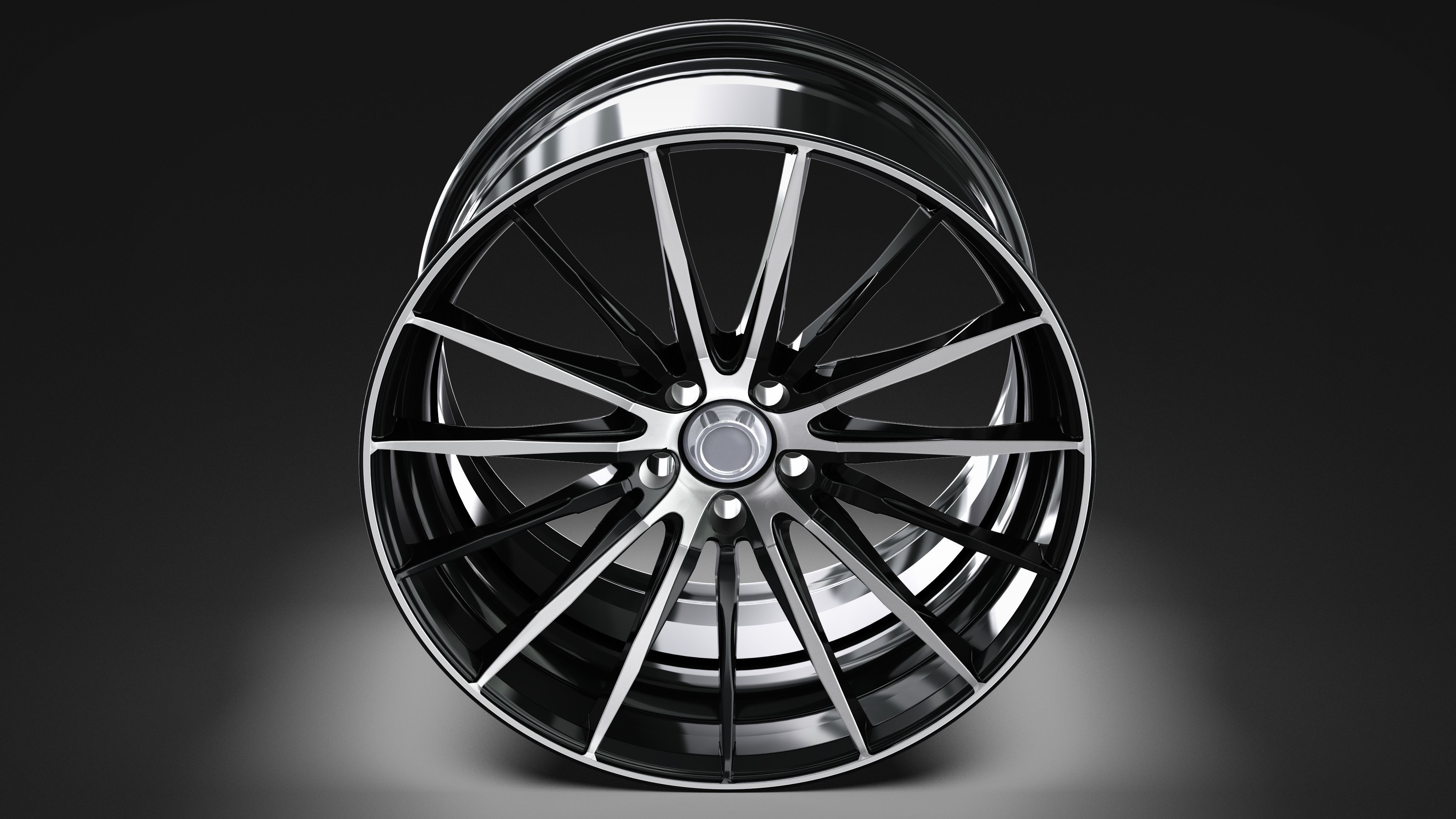 VS Forged Wheel 3D model_14