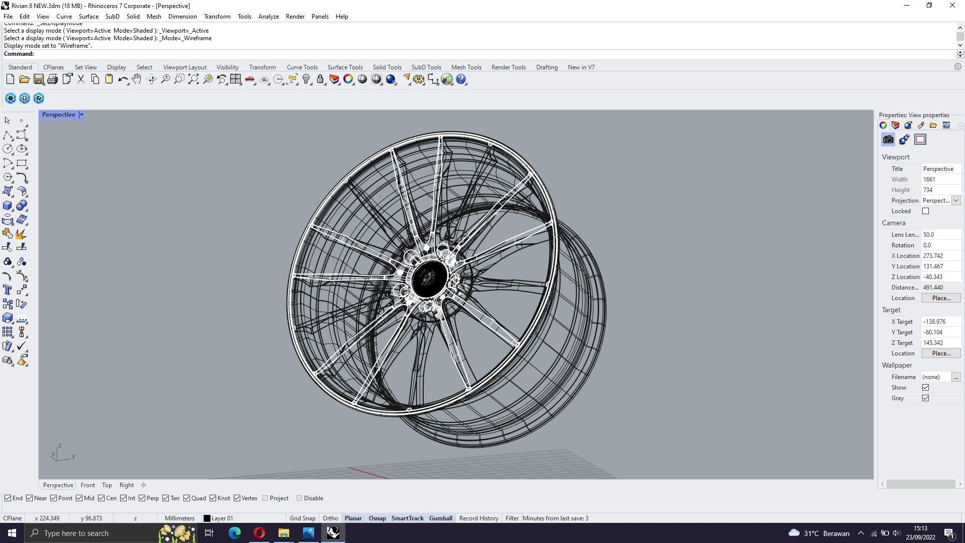 VS Forged Wheel 3D model_21