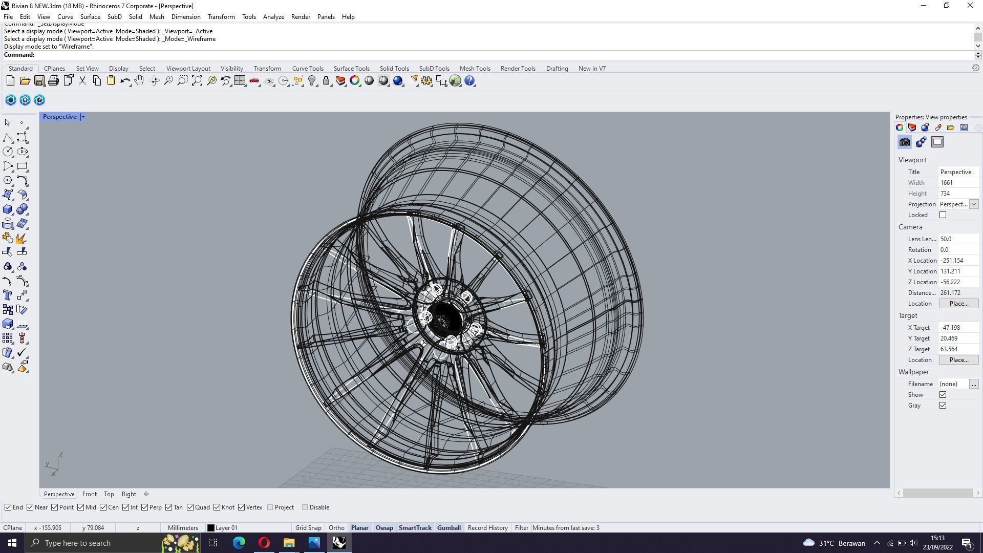 VS Forged Wheel 3D model_22