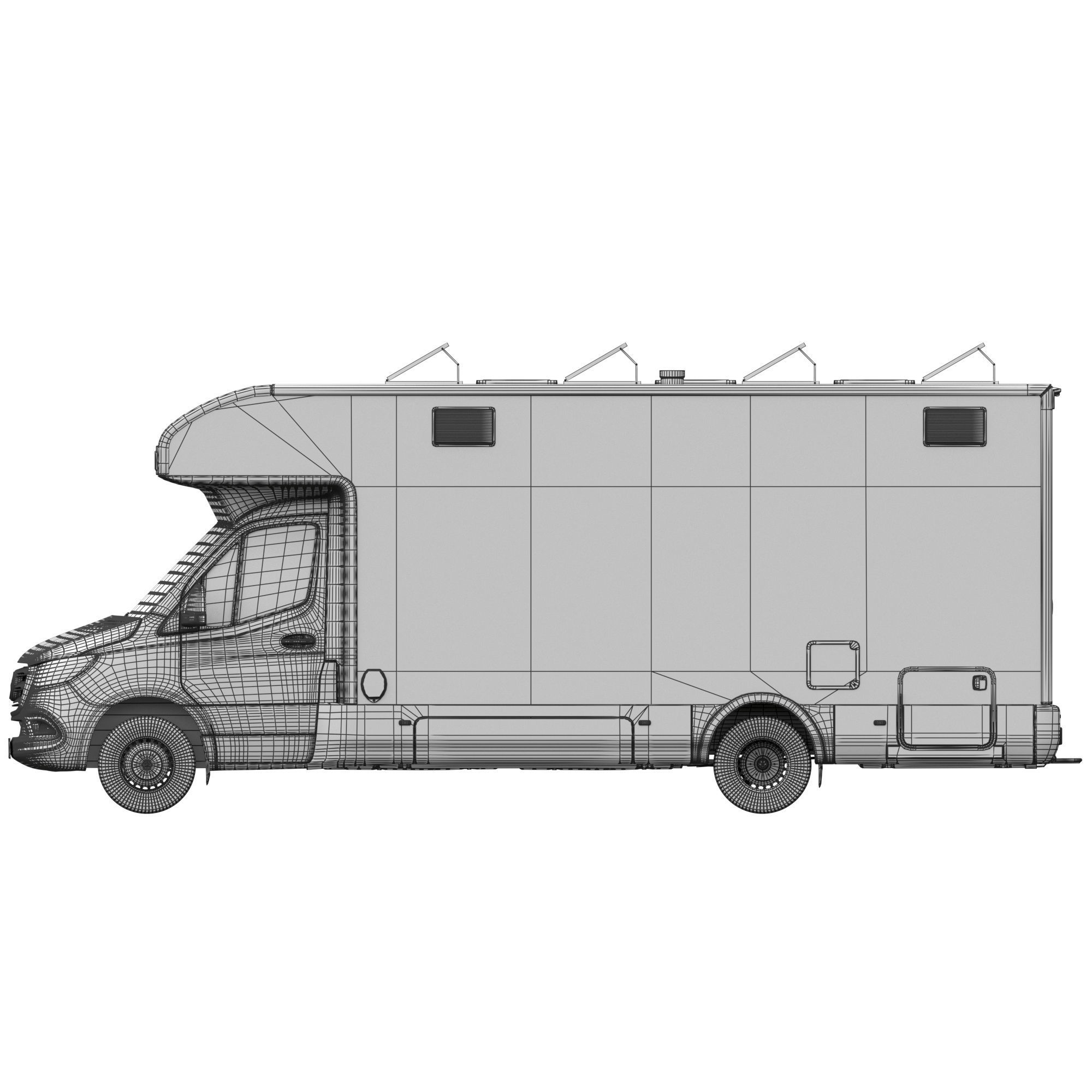 Food Truck Sprinter 3D model_22