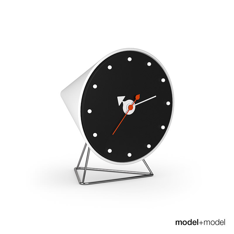 Vitra Nelson Desk clocks 3D model CGTrader