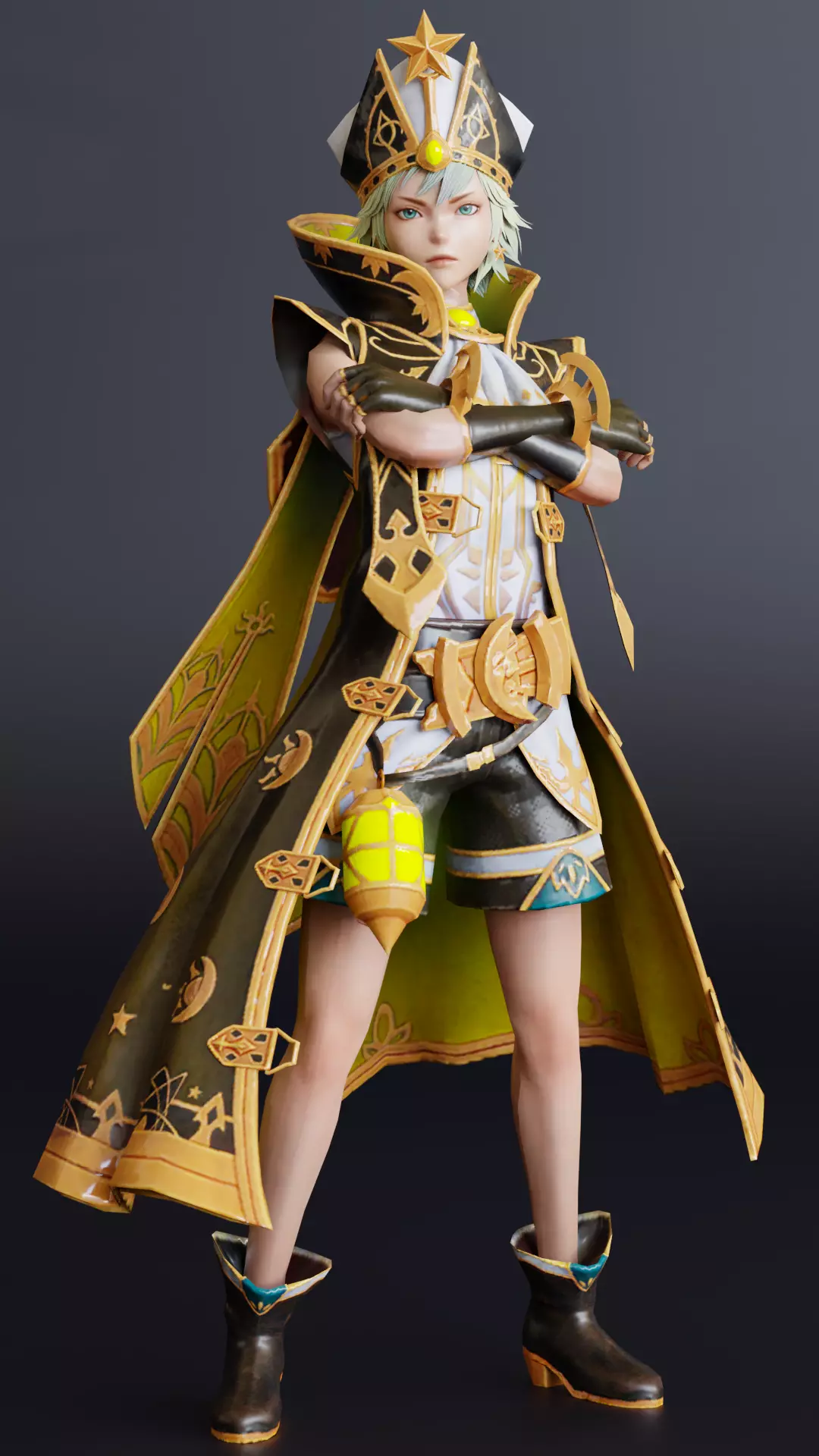 walmart Luffy  Low-poly 3D model_0