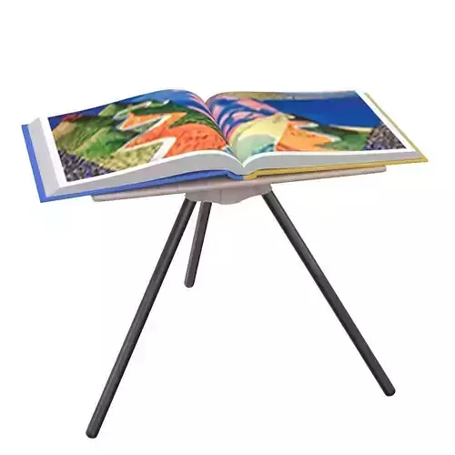 Lounge open book with tripod