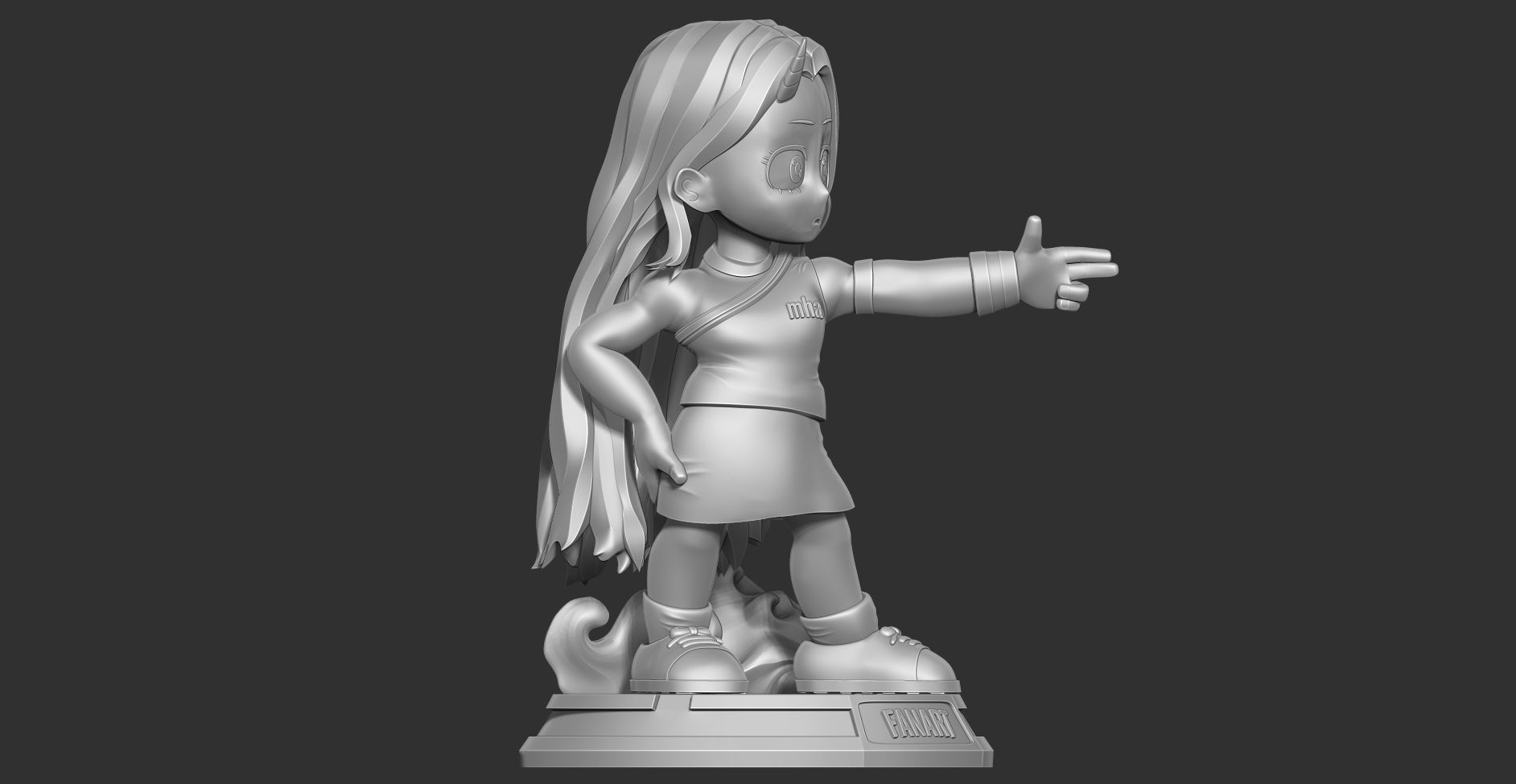 Eri chibi 3D print model_14