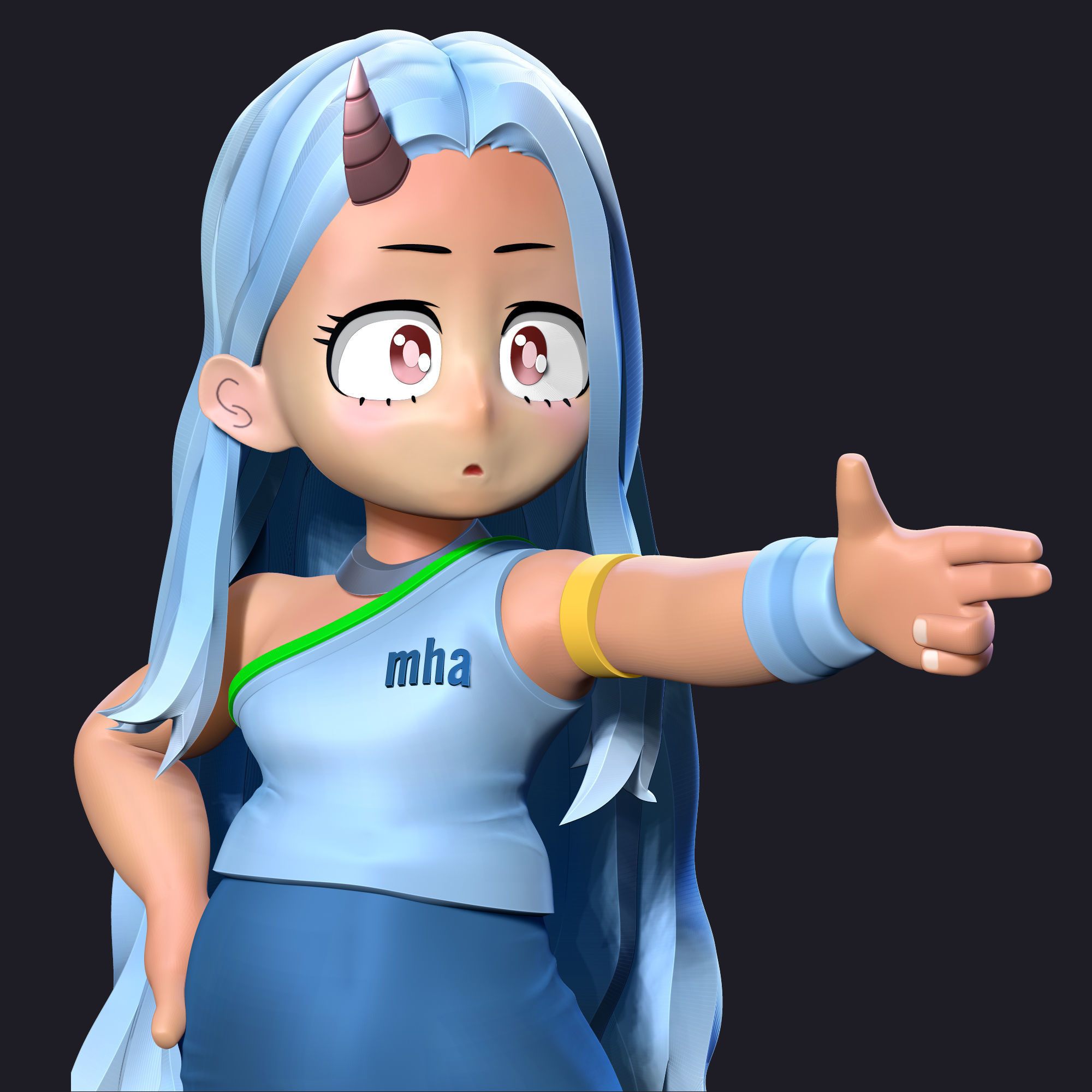 Eri chibi 3D print model_7