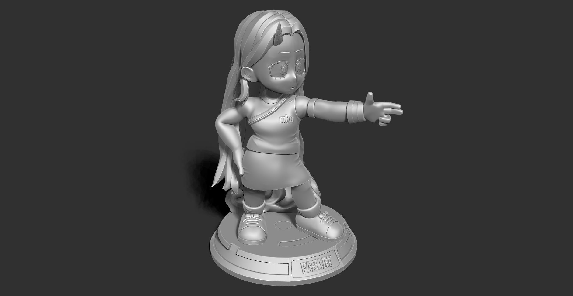 Eri chibi 3D print model_18