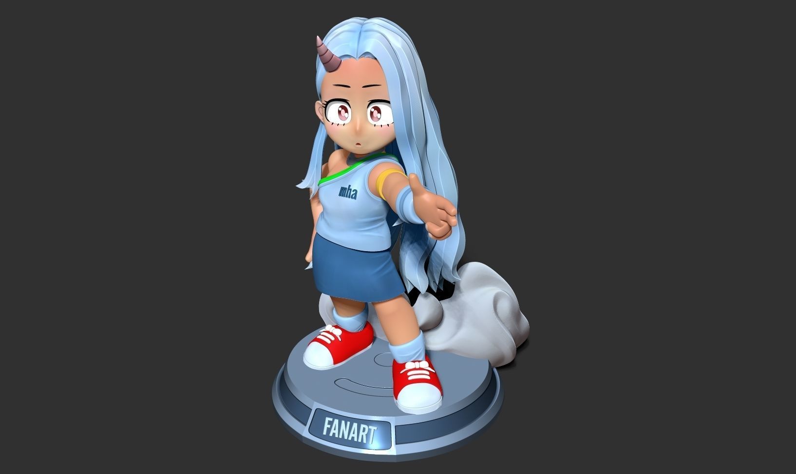 Eri chibi 3D print model_15