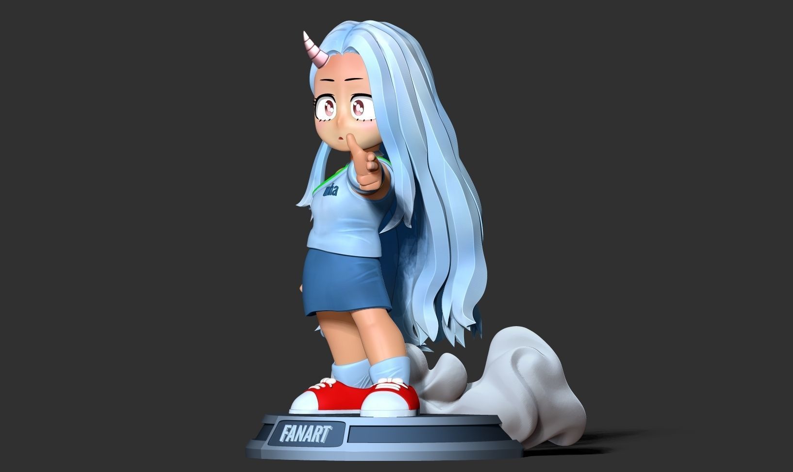 Eri chibi 3D print model_11