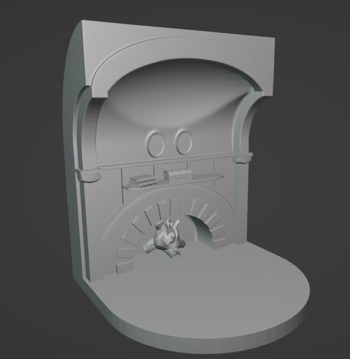Hobbit Hole - Bag End interior 3D print model_3