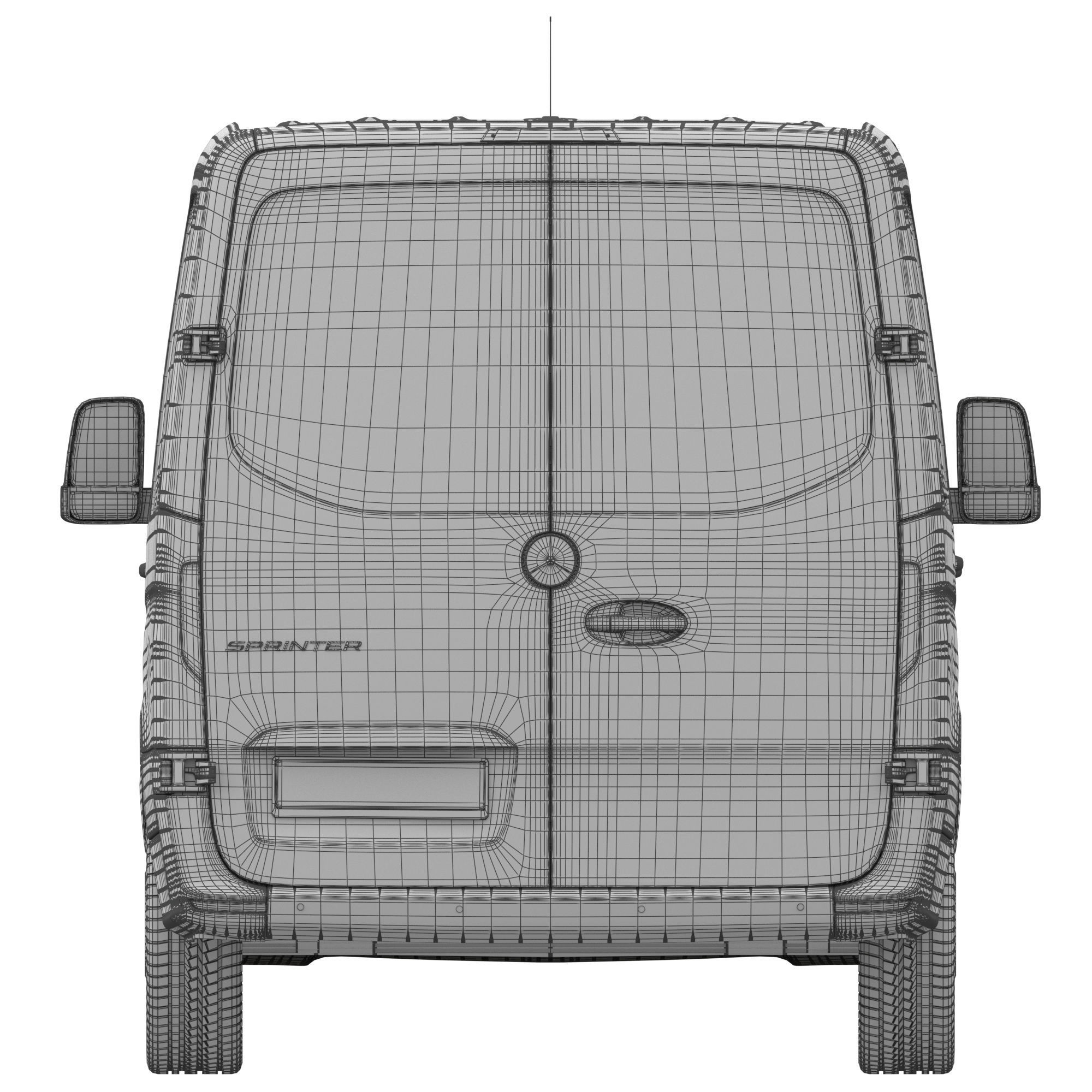 Mercedes-Benz Sprinter L1H1 3D model_17