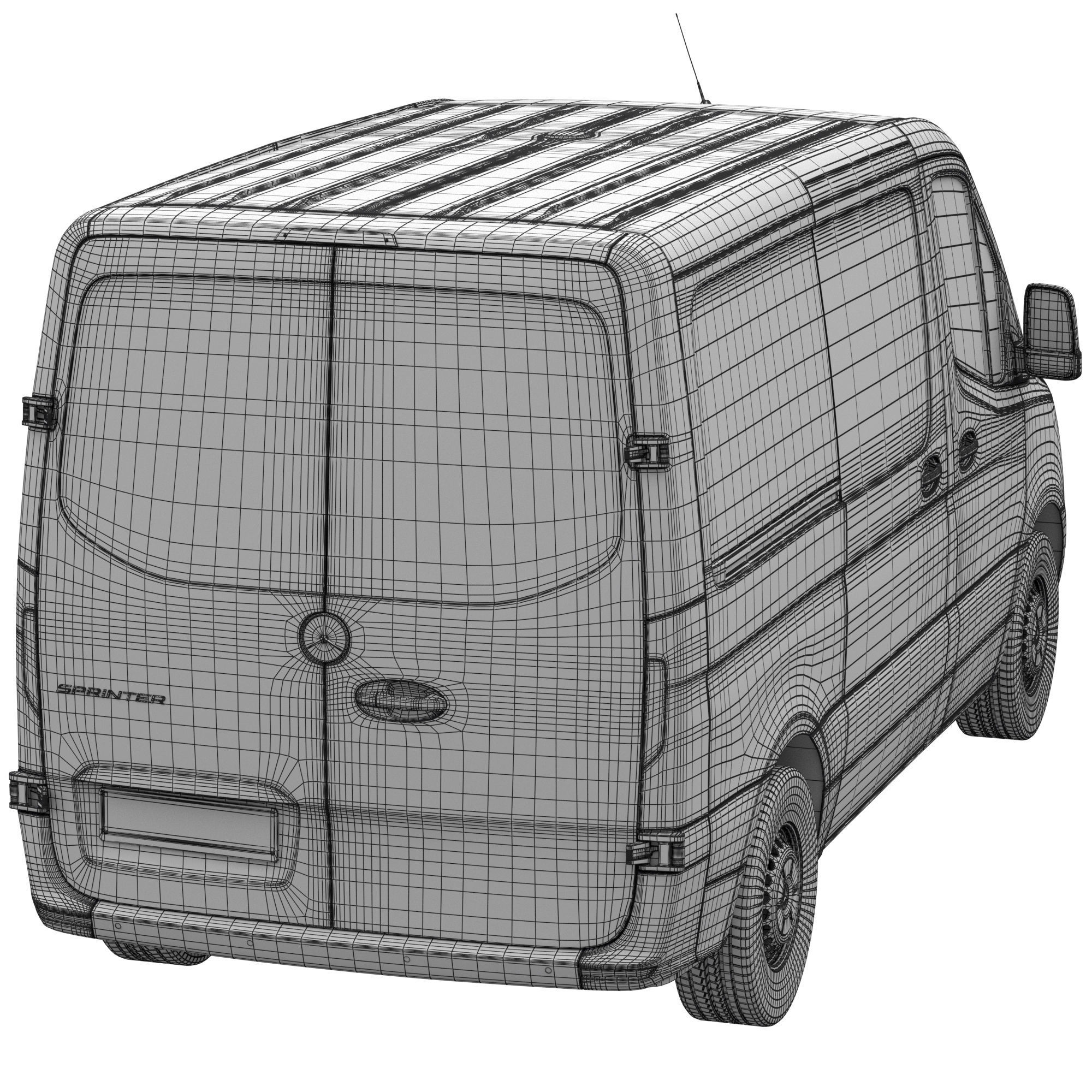 Mercedes-Benz Sprinter L1H1 3D model_15