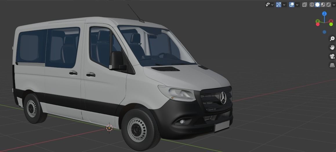 Mercedes-Benz Sprinter L1H1 3D model_23