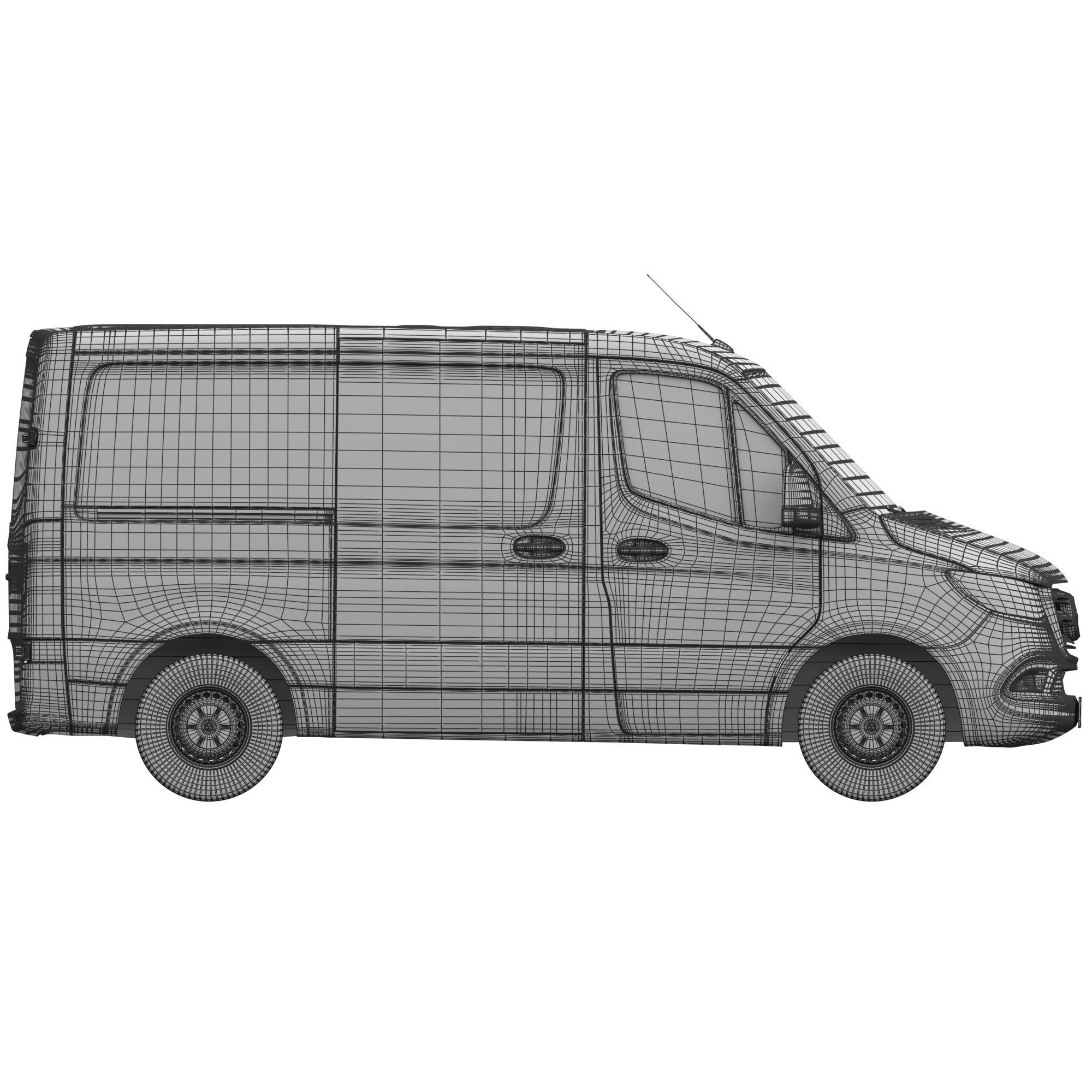 Mercedes-Benz Sprinter L1H1 3D model_18