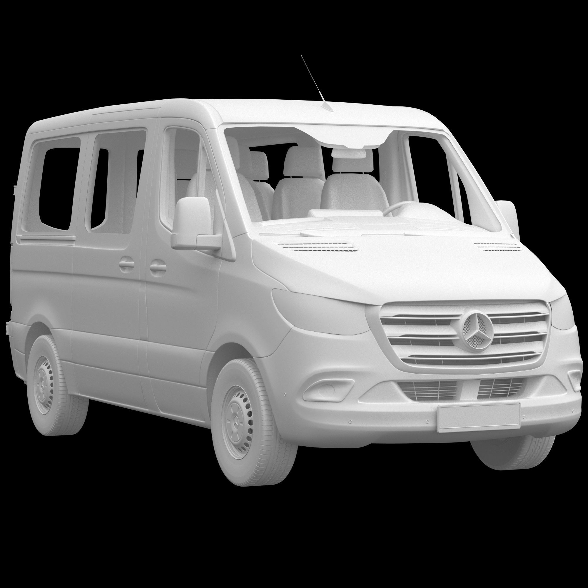Mercedes-Benz Sprinter L1H1 3D model_13