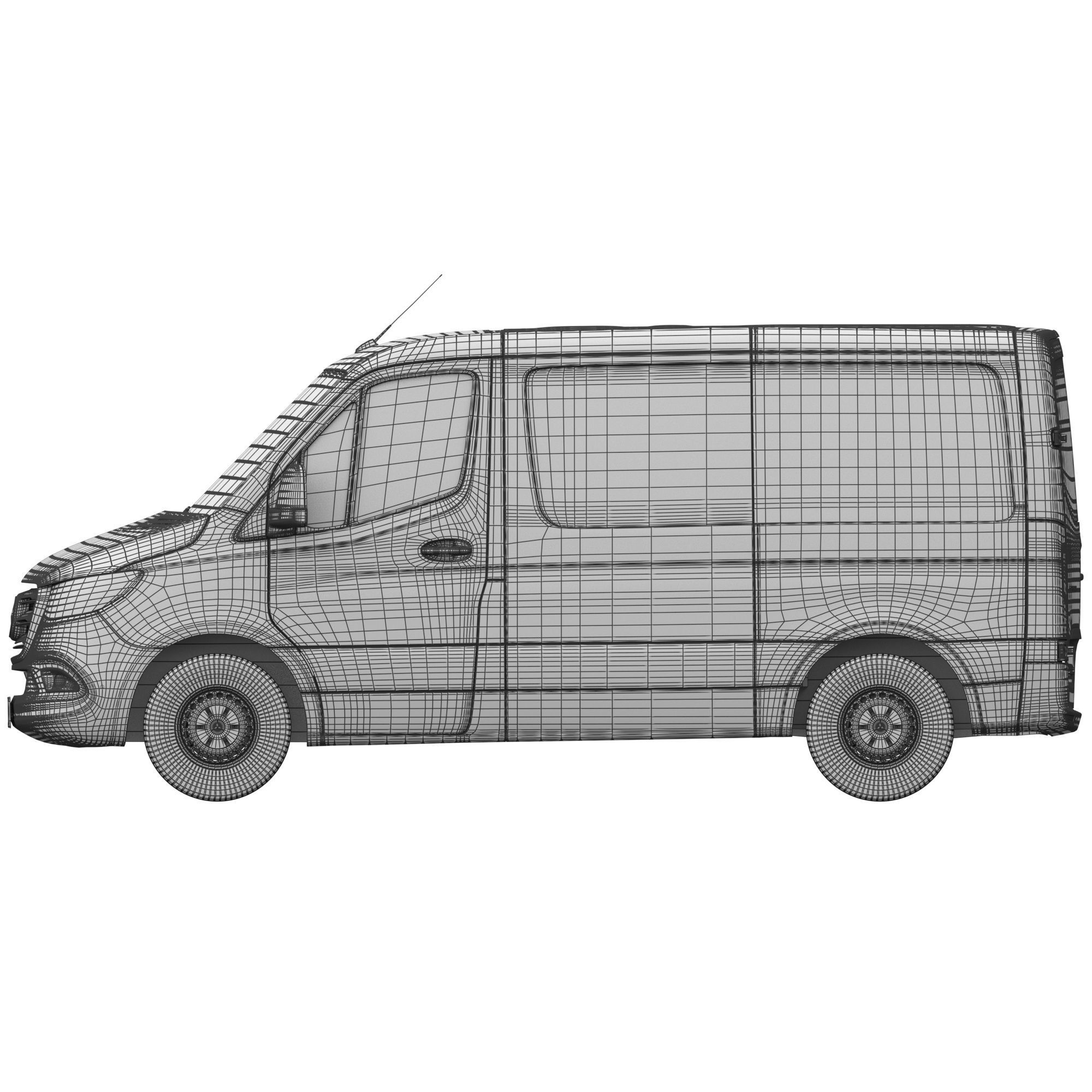 Mercedes-Benz Sprinter L1H1 3D model_19