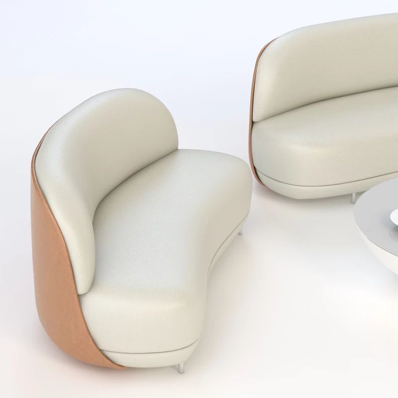 Ramy Fischler Place De Colombie Sofa Set 3D model_2