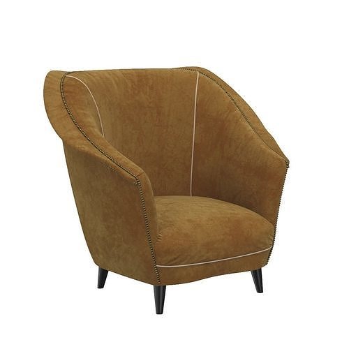 Rare Gio Ponti Chairs by Casa E Giardino Custom 3D model