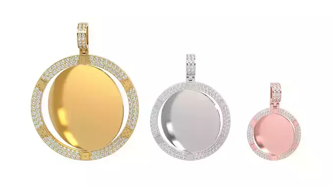 Picture pendant 1-2 inch N 80