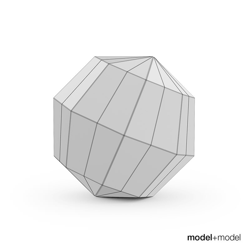 Geografia Paper globe Free 3D model_5