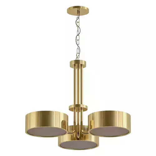HOLLYWOOD light chandelier in brass