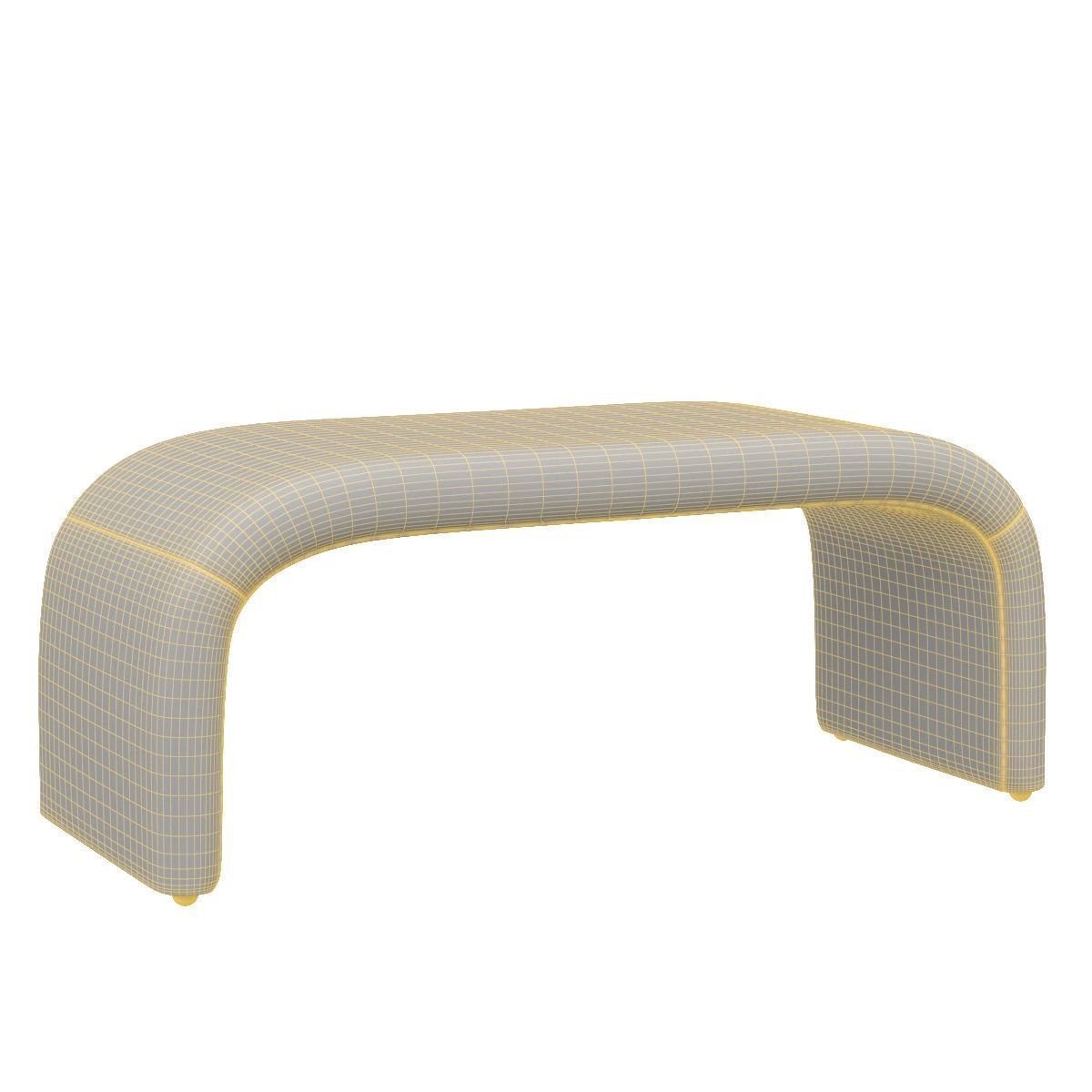 Tenko Bench 3D model_2